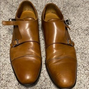 Broletto Leather double monks size 10.5